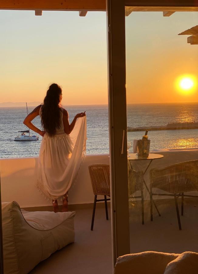 Avra Mykonos Hotell Tourlos Eksteriør bilde
