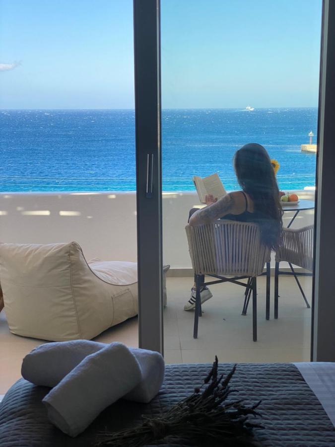 Avra Mykonos Hotell Tourlos Eksteriør bilde