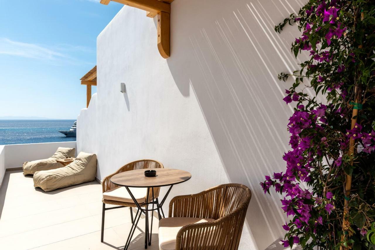 Avra Mykonos Hotell Tourlos Eksteriør bilde