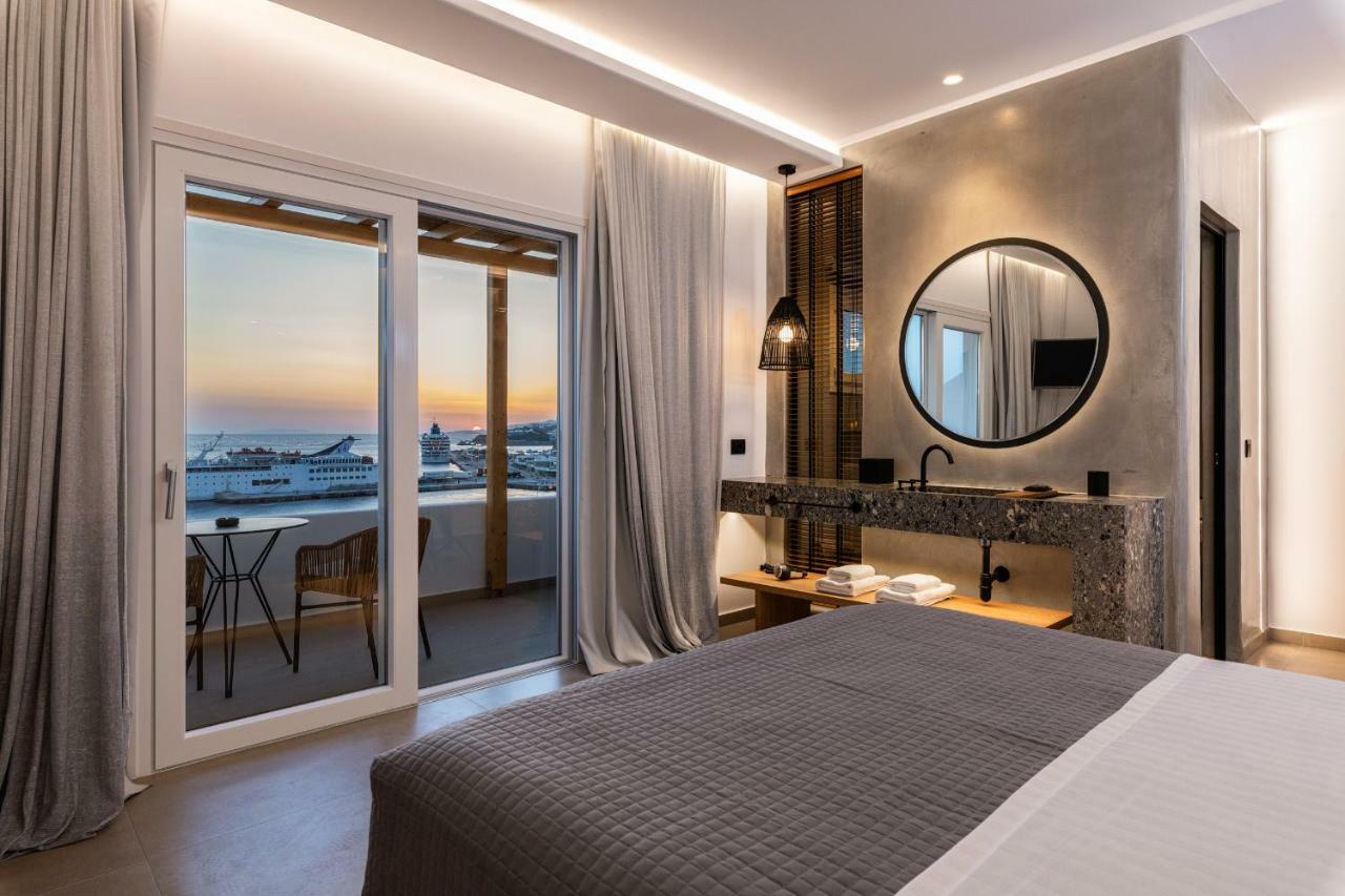 Avra Mykonos Hotell Tourlos Eksteriør bilde