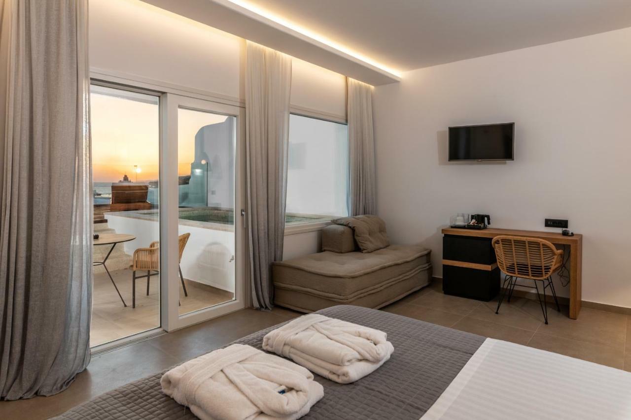 Avra Mykonos Hotell Tourlos Eksteriør bilde