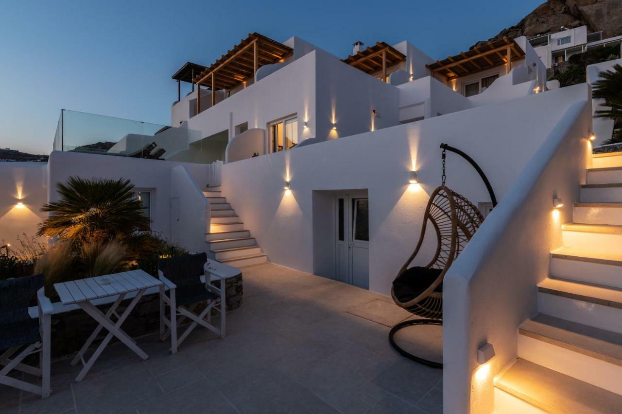 Avra Mykonos Hotell Tourlos Eksteriør bilde