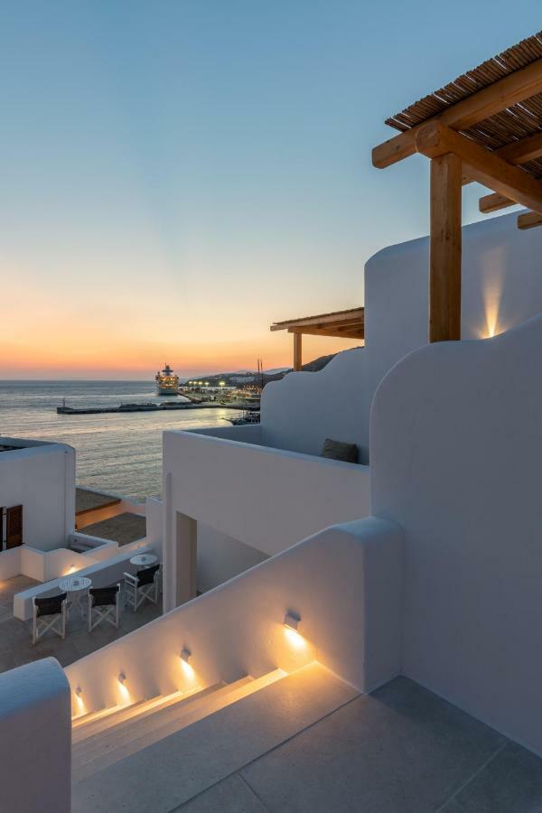 Avra Mykonos Hotell Tourlos Eksteriør bilde